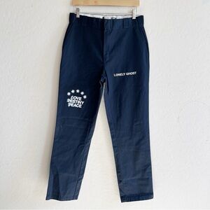 Lonely Ghost x Dickies Dark Blue Work Pants